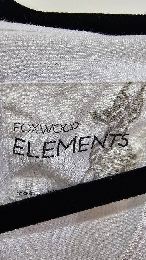 Foxwood White Long Sleeve Top - 14