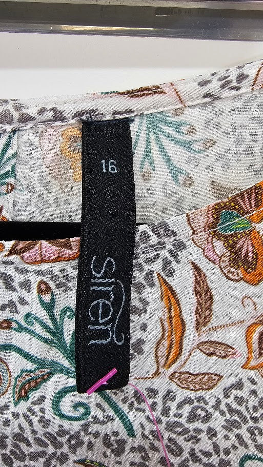 Siren Floral Long Sleeve Blouse - 16