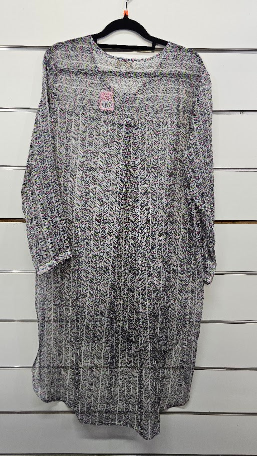 Capture Multi Sheer Chiffon Tunic - 14