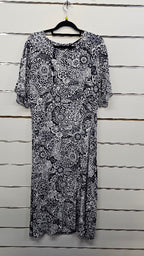 Siren Navy/White Maxi Dress - 16