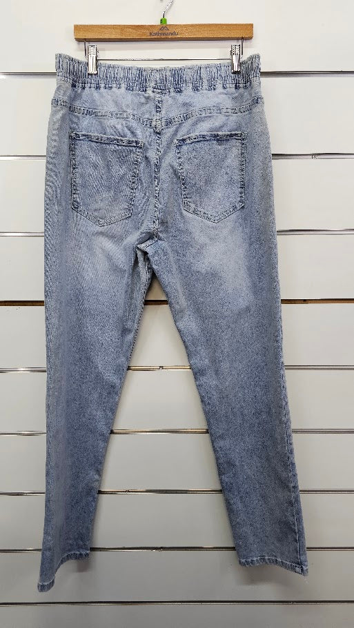 Foxwood Light Wash Denim Jeans - 12/14