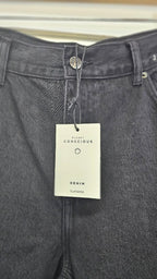 Glassons Black Puddle Jeans - 14