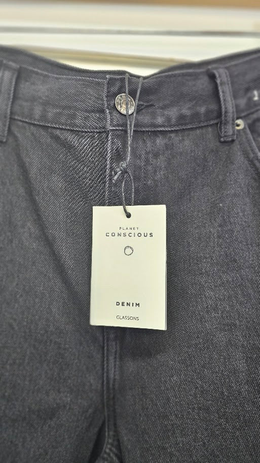Glassons Black Puddle Jeans - 14