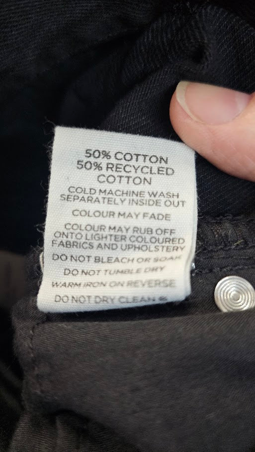 Glassons Black Puddle Jeans - 14