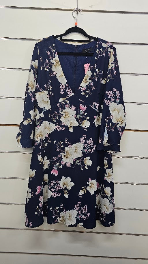 Pagani Navy Blue Mini Dress - 14
