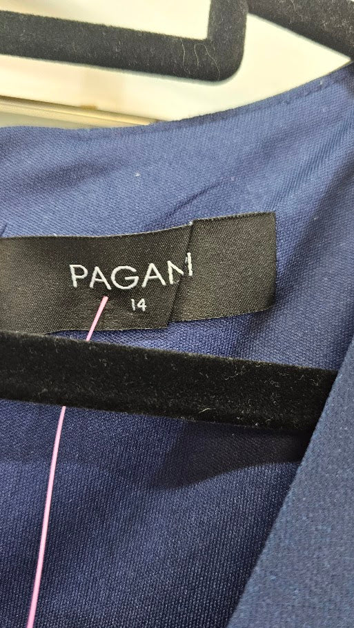 Pagani Navy Blue Mini Dress - 14