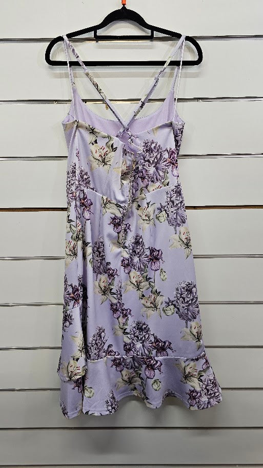 Pagani Purple Floral Summer Dress - 14