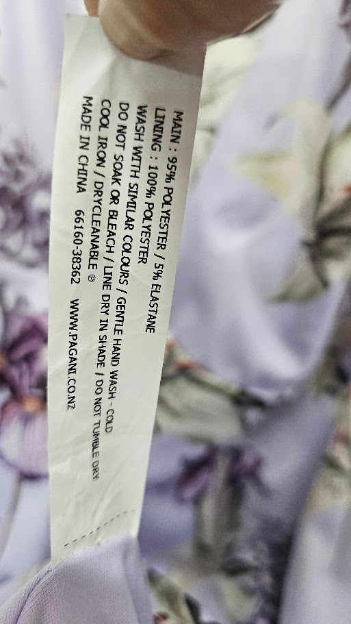Pagani Purple Floral Summer Dress - 14