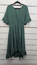 Emery Rose Green Midi Dress - XL