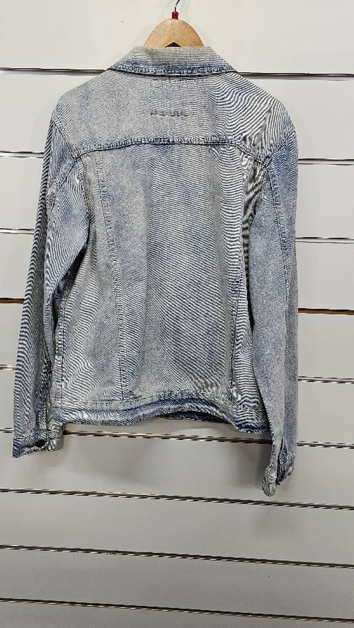 91 Denim Light Wash Denim Jacket - L