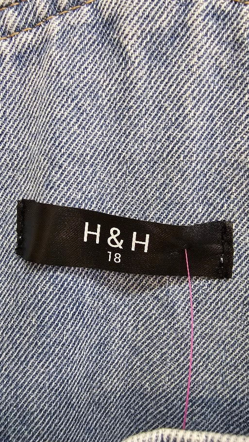 H&H Blue Wash Dungarees - 18