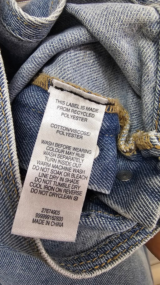 H&H Blue Wash Dungarees - 18