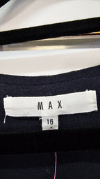 Max Black/Green Multi Maxi Dress - 16
