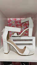 Verali White Heel - 8