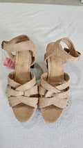 City Chic Nude Open Toe Heel -39
