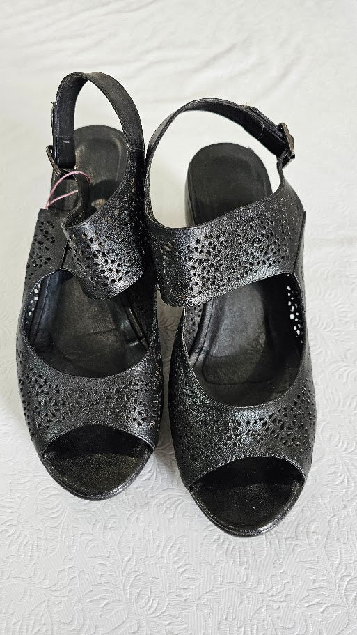 Black Summer Wedge -41