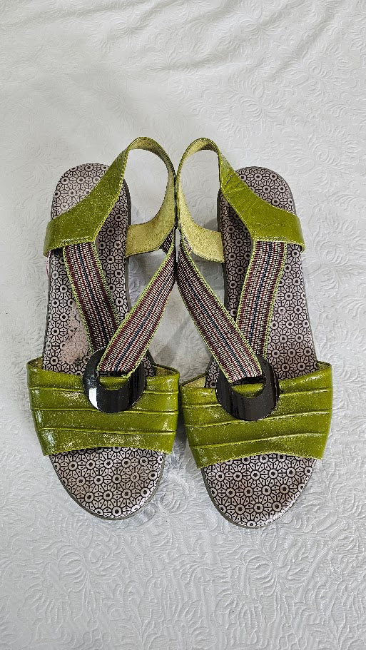 Charlie Rose Green Shoe - 39