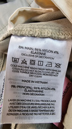 Katmandu Cream Nylon Long Shorts - 14