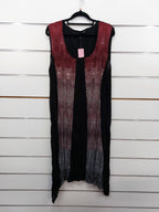 Taking Shape Black/Burgundy Dress - 20
