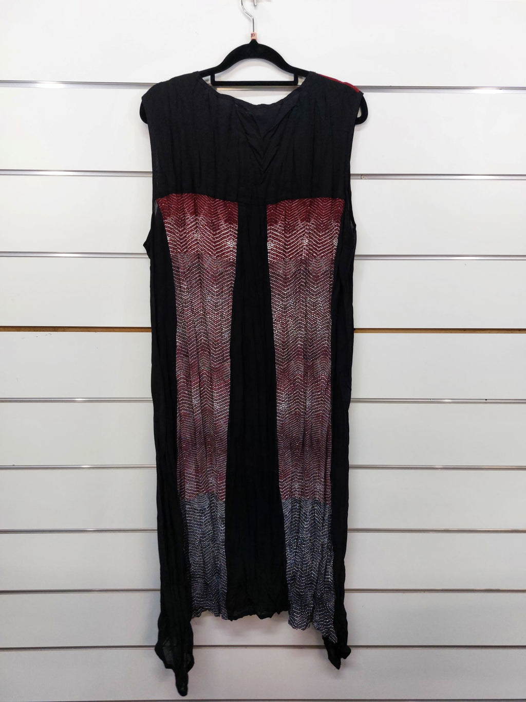Taking Shape Black/Burgundy Dress - 20