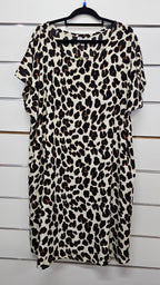 Sundrenched Australia Animal Print Dress - 2XL