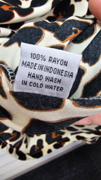 Sundrenched Australia Animal Print Dress - 2XL