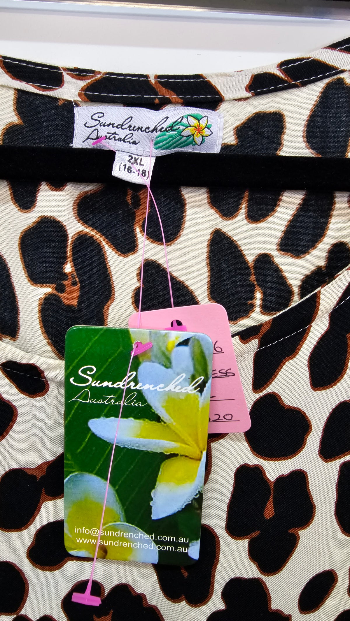Sundrenched Australia Animal Print Dress - 2XL
