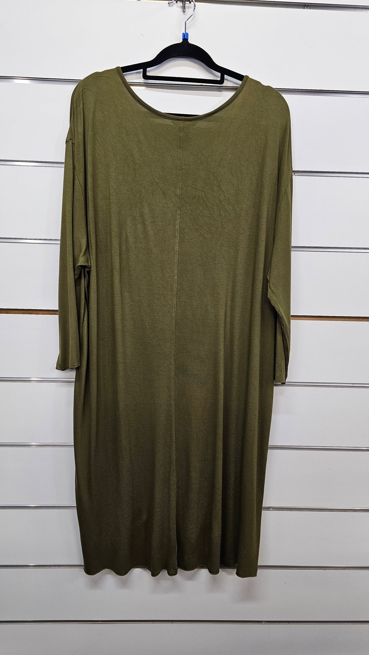 H&M Olive Green Long Sleeve Dress - 2XL
