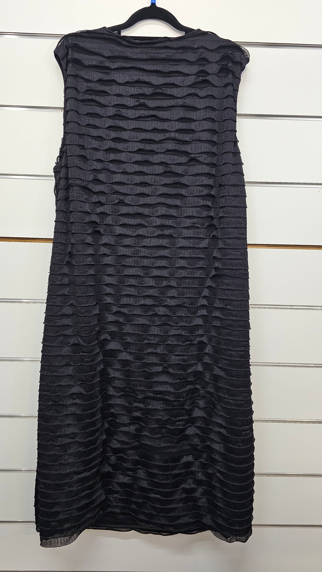 Yourself Black Ruffle Midi Dress - 2XL