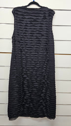 Yourself Black Ruffle Midi Dress - 2XL