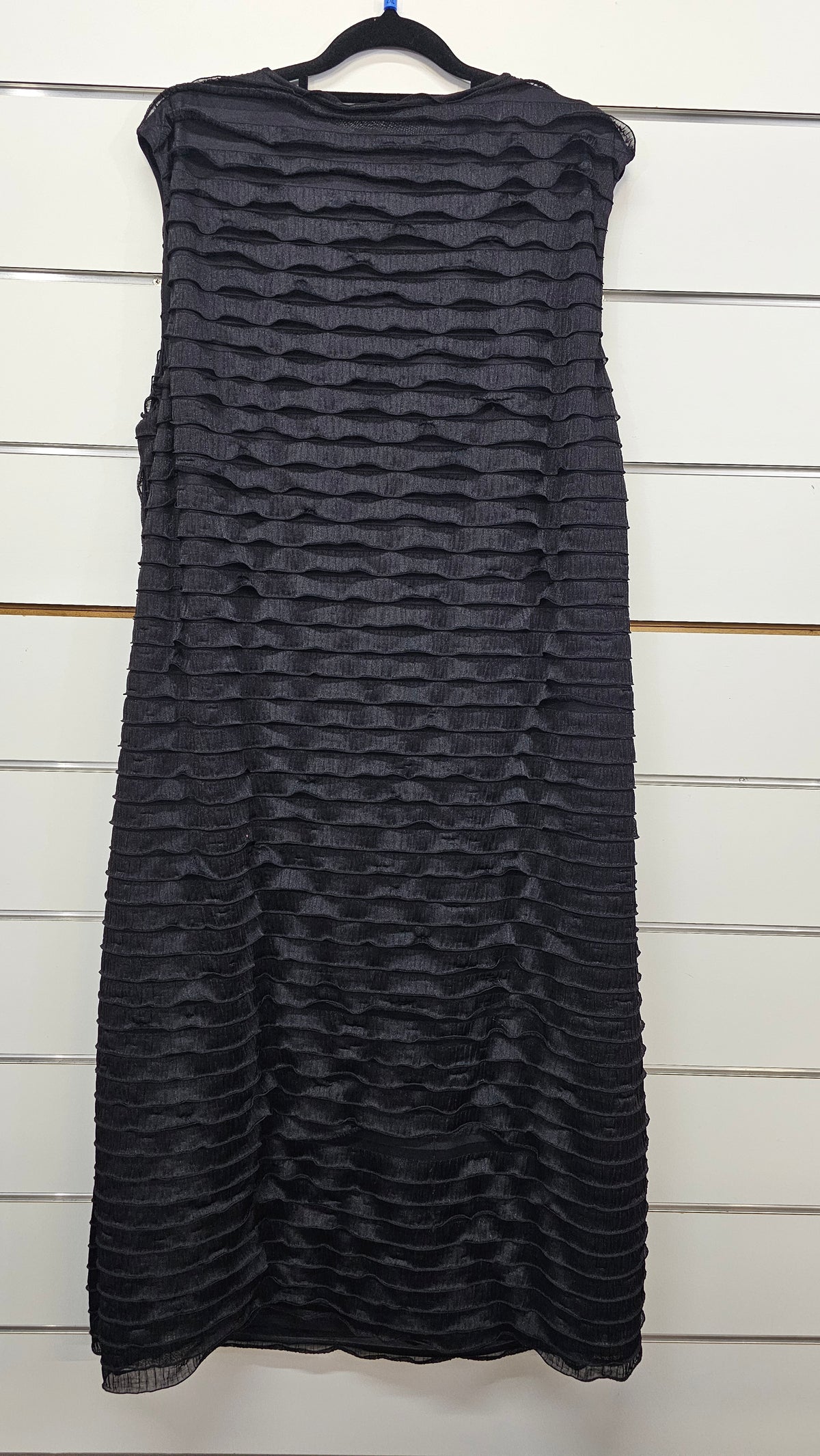 Yourself Black Ruffle Midi Dress - 2XL