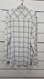 Spirit White/Navy Plaid Shirt - 18