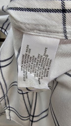 Spirit White/Navy Plaid Shirt - 18