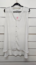 Alexia Black/White Sleeveless Tunic - 18