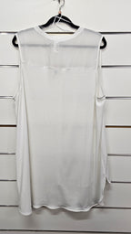 Alexia Black/White Sleeveless Tunic - 18