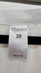 Alexia Black/White Sleeveless Tunic - 18