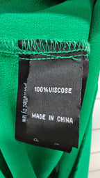 Taking Shape Green Chiffon Overlay Dress - 18