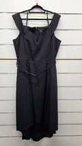 City Chic Black Evening Dress - L/20W