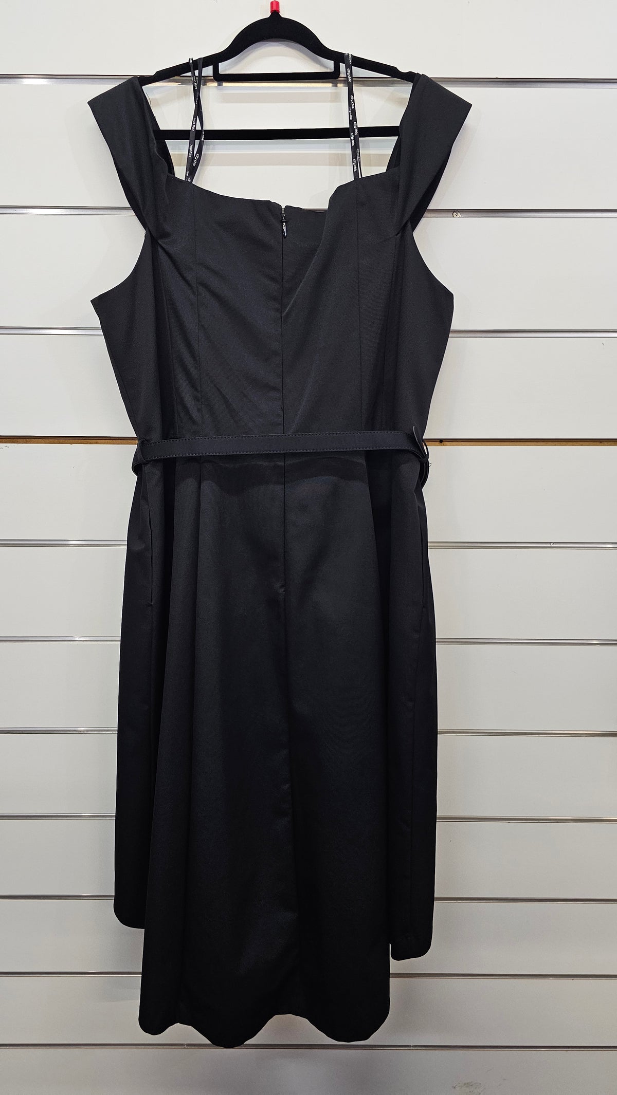City Chic Black Evening Dress - L/20W