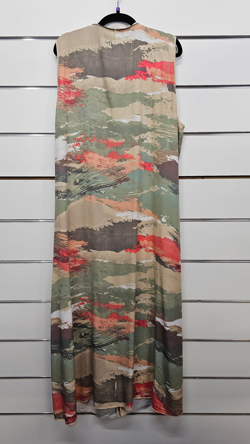 Blue Illusion Multi Colour Maxi Dress - 3XL