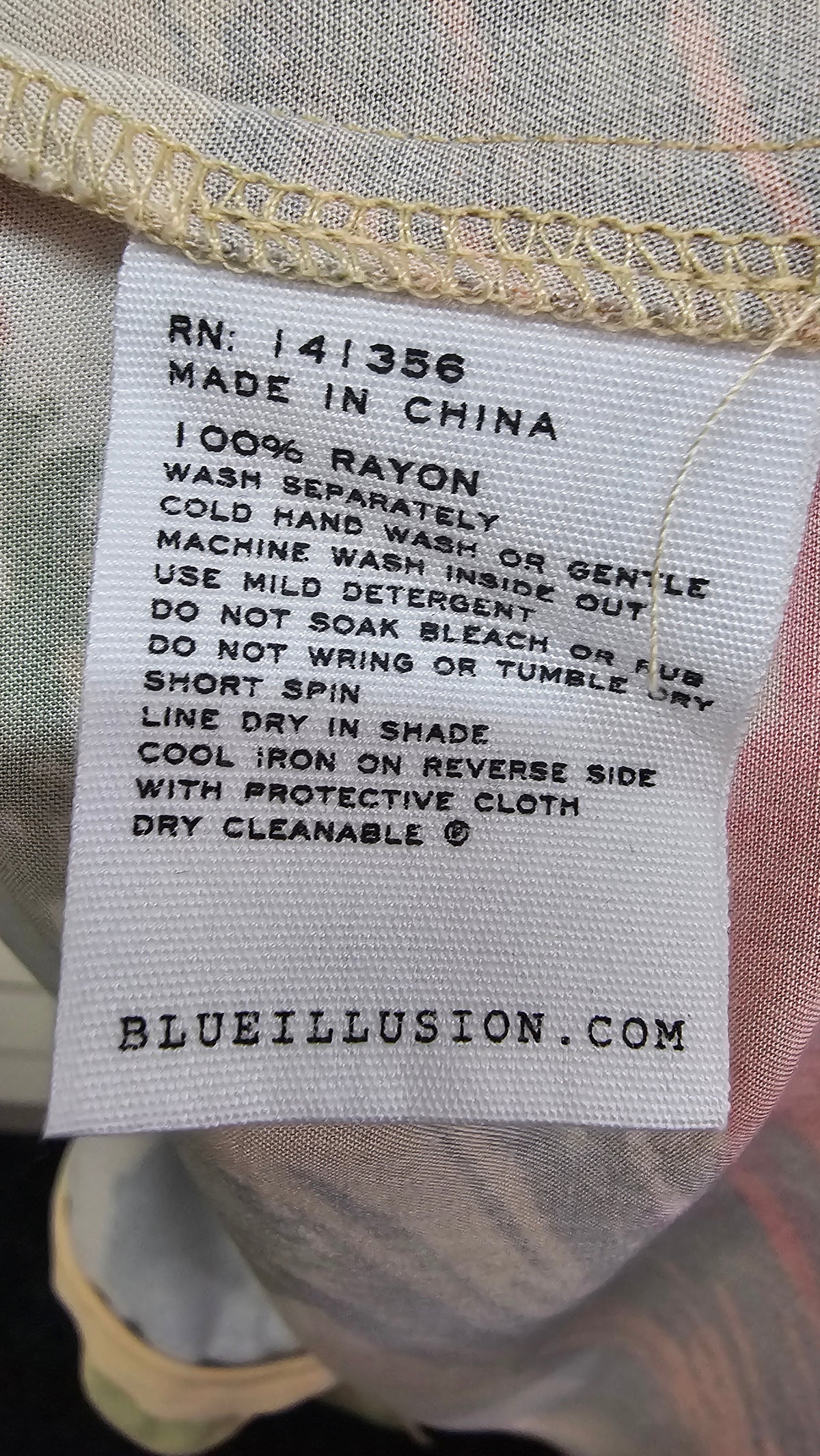 Blue Illusion Multi Colour Maxi Dress - 3XL