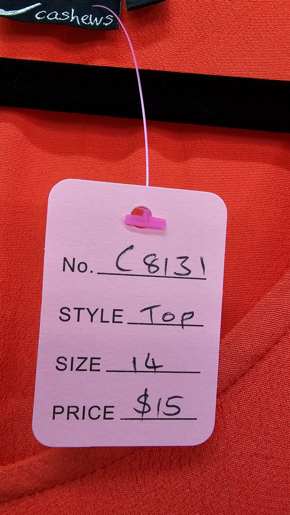 Cashews Coral High Low Top 14