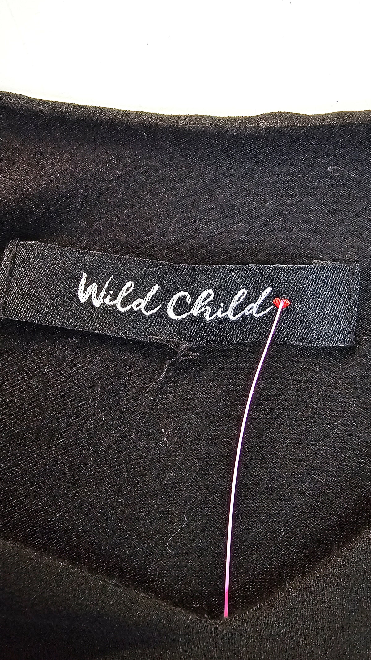 Wild Child Black Sleeveless Chiffon-Lined Tunic - 18