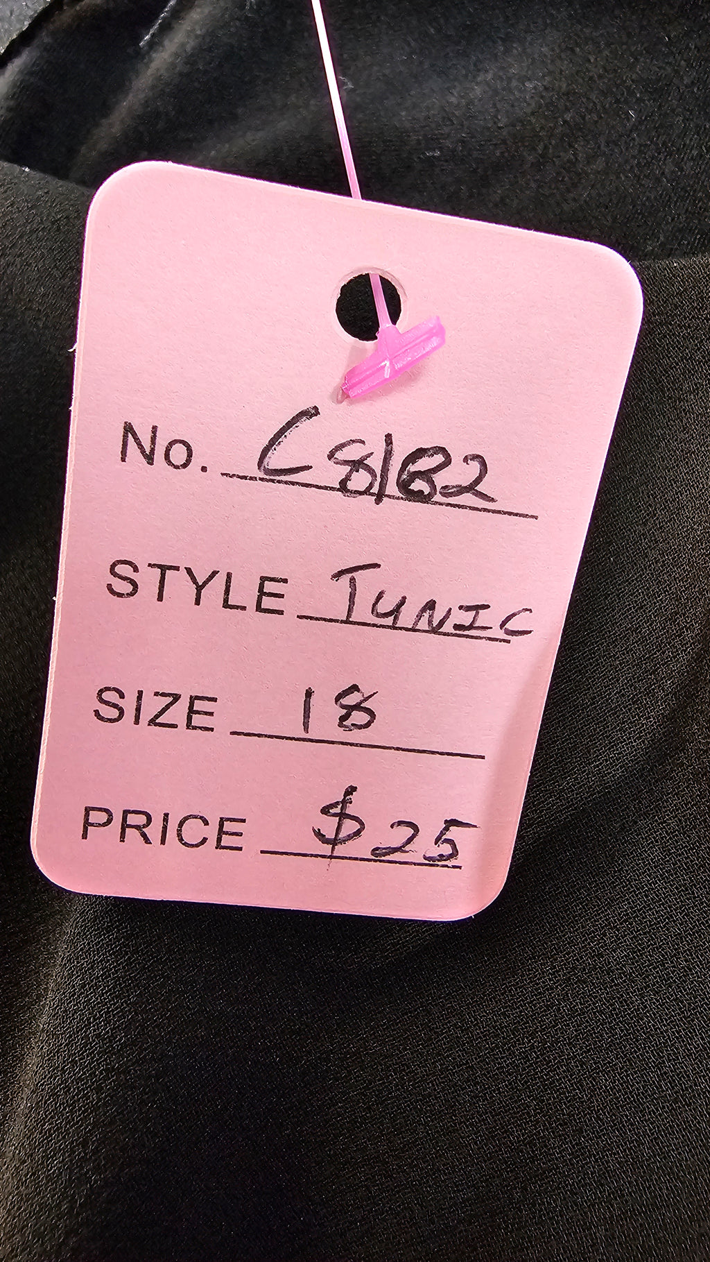Wild Child Black Sleeveless Chiffon-Lined Tunic - 18
