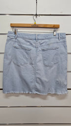 Anko Light-Wash Denim Mini Skirt - 16