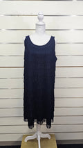 Together Navy Sleeveless French Mini Dress - 16