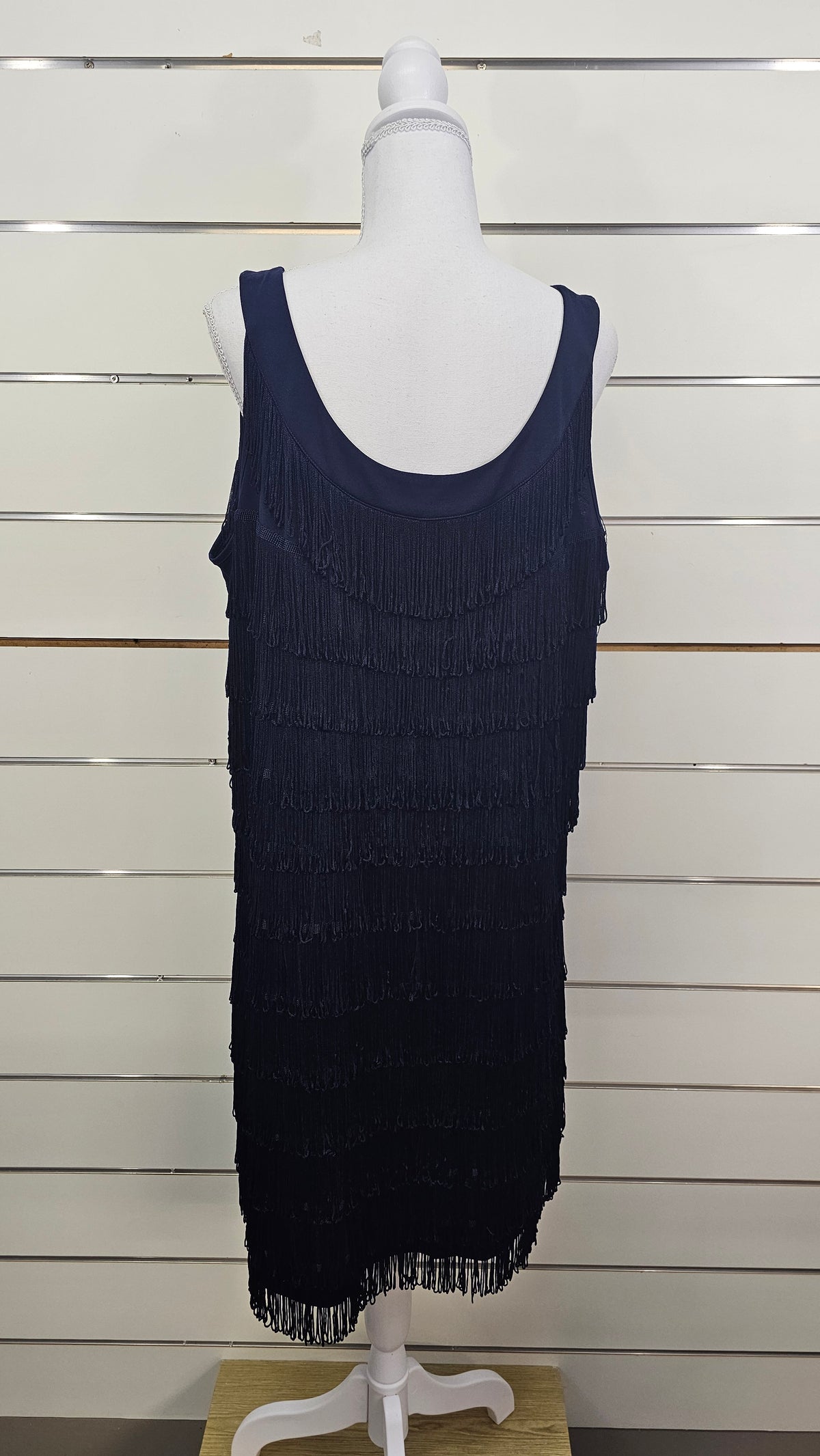 Together Navy Sleeveless French Mini Dress - 16