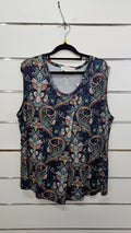 Libertine Multicolour Sleeveless Round-Neck Top - 16