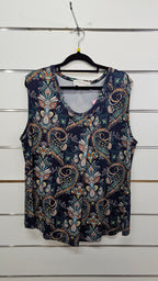 Libertine Multicolour Sleeveless Round-Neck Top - 16
