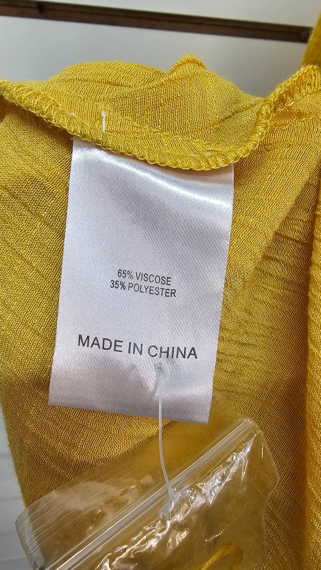 Virtuelle Yellow Layered Ruched Tunic - 16